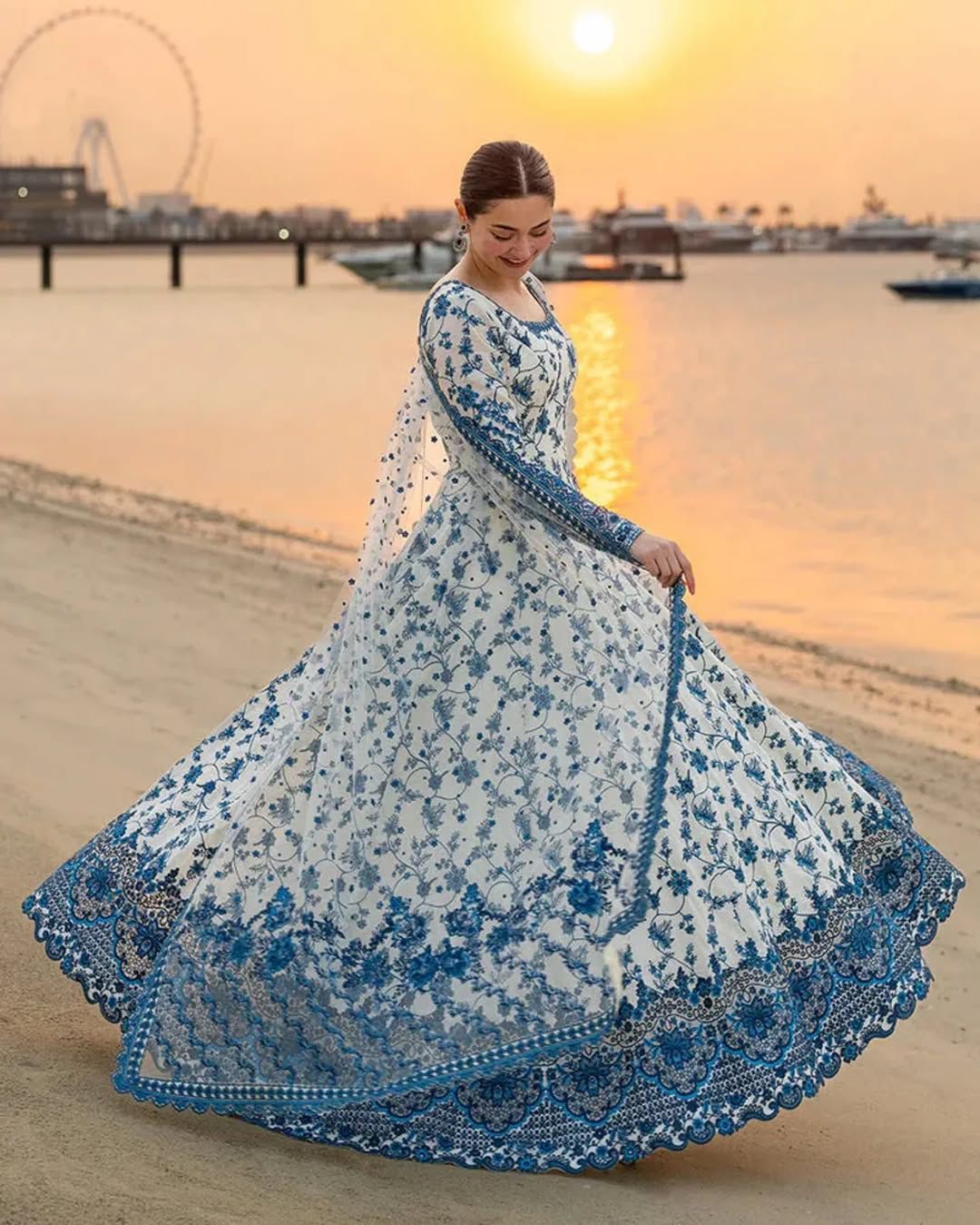 Printed frock