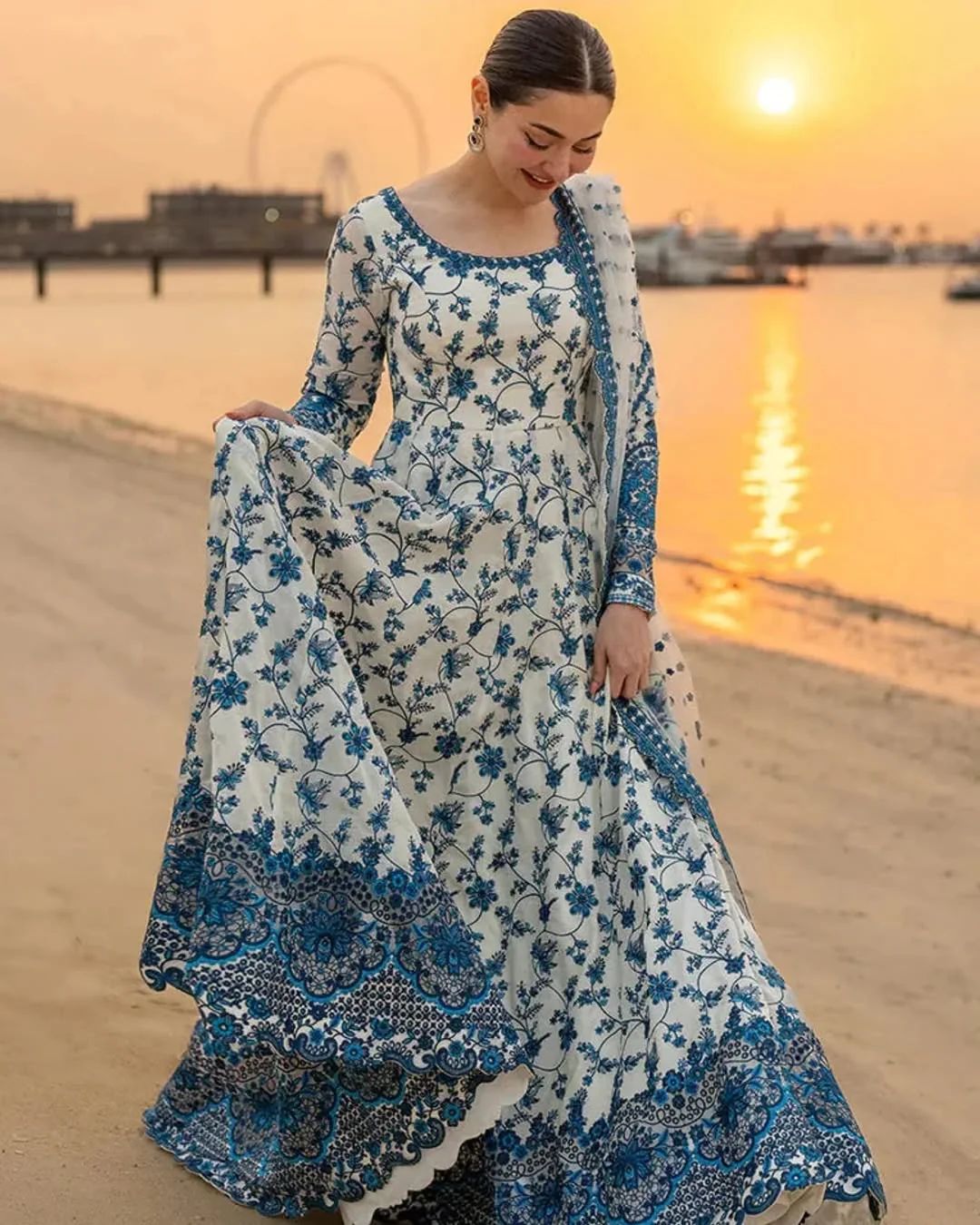 Printed frock