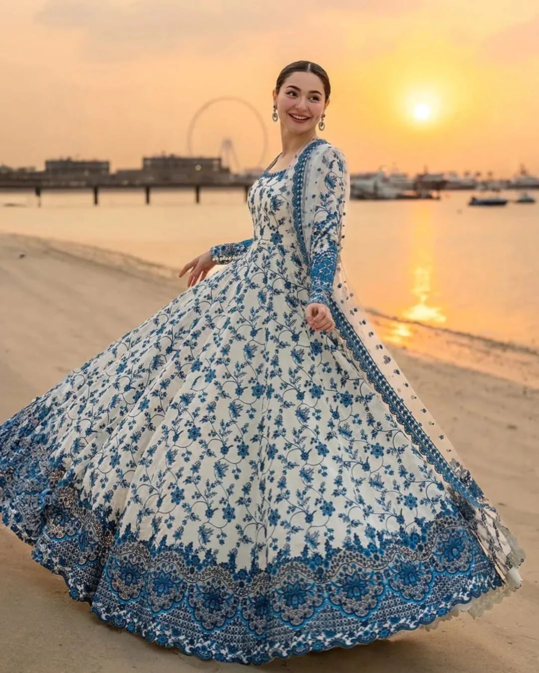 Printed frock